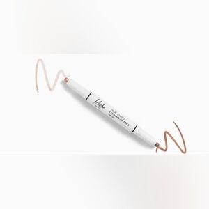 Mischo Beauty Dual Ended Eyeshadow Stick The Gift Matte Taupe Soft Pink Shimmer